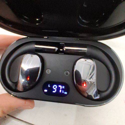 ADYOOM AI LANGUAGE TRANSLATION WIRELESS BLUETOOTH EARBUDS - ON EAR HEADPHONES - BLACK (MODEL: YYK-Q39) image 3
