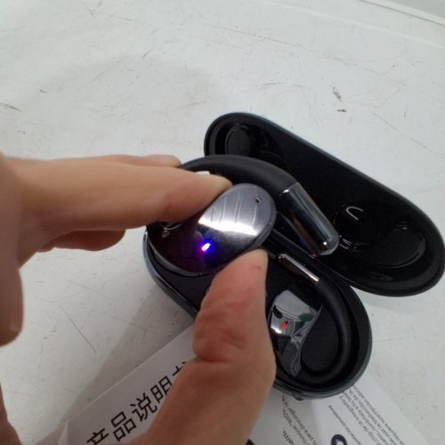 ADYOOM AI LANGUAGE TRANSLATION WIRELESS BLUETOOTH EARBUDS - ON EAR HEADPHONES - BLACK (MODEL: YYK-Q39) image 5