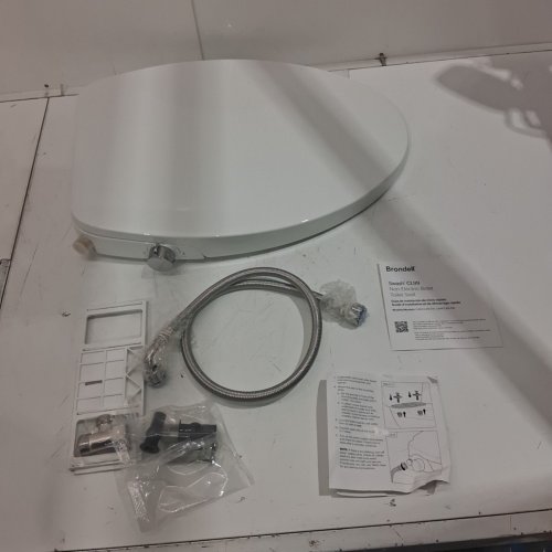 BRONDELL SWASH CL99 ELONGATED NON-ELECTRIC BIDET TOILET SEAT - 18" - WHITE (MODEL: CL990416) image 2