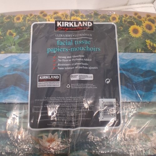 12PK KIRKLAND SIGNATURE ULTRA SOFT FACIAL TISSUES - 3PLY - 160 SHEETS PER BOX (MODEL: 313740) image 3
