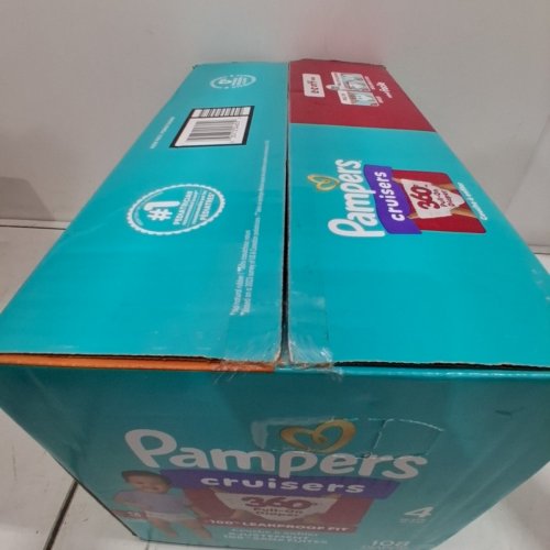 108PK PAMPERS CRUISERS 360 DEGREES 100% LEAKPROOF FIT DIAPERS - SIZE 4 (23LB - 37LB) image 3