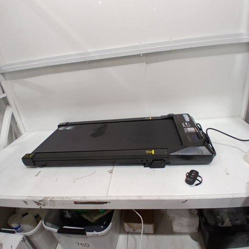SUPERUN WALKING PAD TREADMILL WITH INCLINE - 3.8MPH - 2.5HP - 300LBS CAP - BLACK (MODEL: BA16-B) image 3