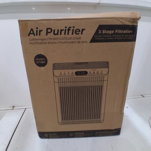 EVALIT 3 STAGE AIR PURIFIER - UP TO 2200FT² - WHITE (MODEL: ET066) image 5
