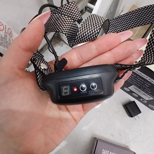 AUTOMATIC SAFE BARK CONTROL COLLAR FOR DOG TRAINING - BLACK (MODEL: PB12) image 2