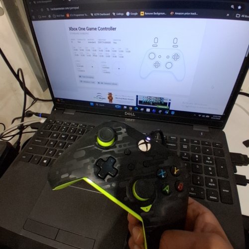 XBOX PDP WIRED CONTROLLER - ELECTRIC CARBON image 2