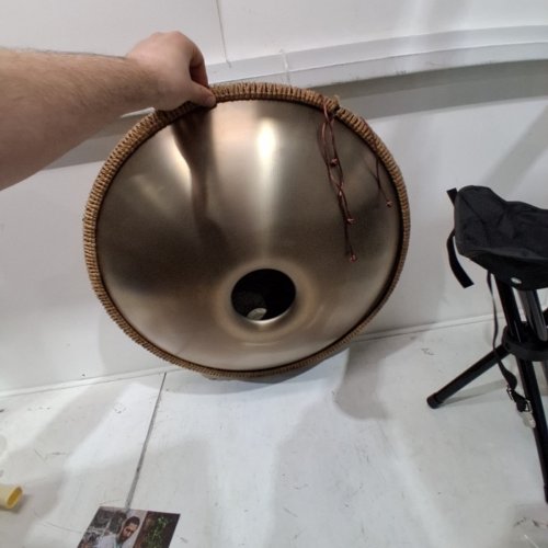HAND DRUM HANDPAN - 23" - BRONZE image 6