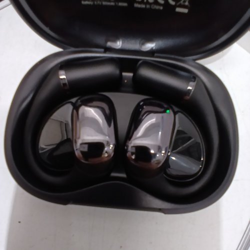 WHYKJTEK AI TRANSLATION OPEN-EAR WIRELESS EARBUD HEADPHONES - 35H PLAYTIME, BLUETOOTH 6.0 FOR BUSINESS MEETINGS, TRAVEL & MORE - BLACK (MODEL: T22) image 5