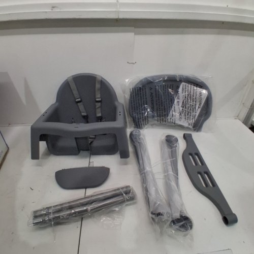 COSCO KIDS CANTEEN HIGH CHAIR - 33LB CAPACITY - GREY (MODEL: 03307CGRY) image 2