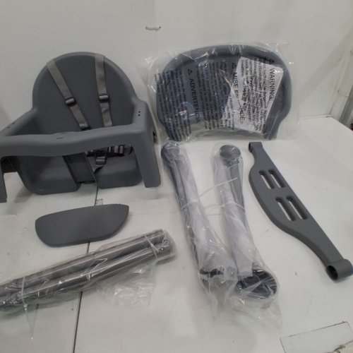 COSCO KIDS CANTEEN HIGH CHAIR - 33LB CAPACITY - GREY (MODEL: 03307CGRY) image 3