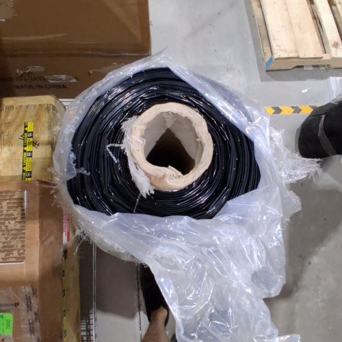 POLY PLASTIC SHEETING FOR GARDENING/DIY PROJECTS - 2.9FT L X 1FT D - BLACK image 2