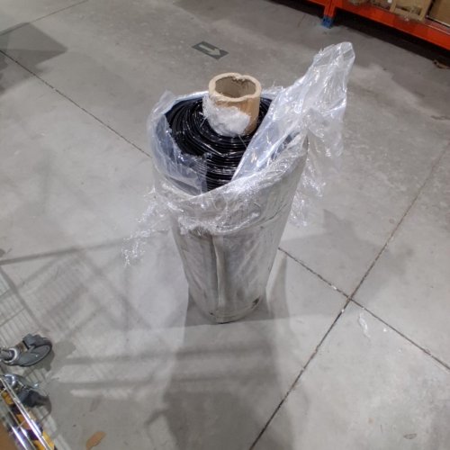 POLY PLASTIC SHEETING FOR GARDENING/DIY PROJECTS - 2.9FT L X 1FT D - BLACK image 5