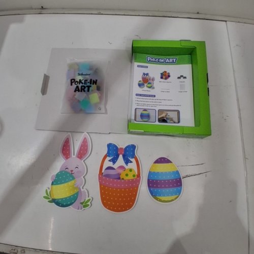 500+ PC- KIDS 4-9 YEARS -SKILLMATICS EASTER POKE IN ART CRAFT KIT image 2