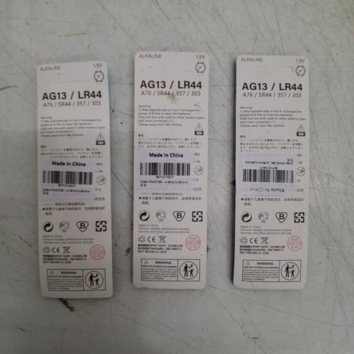 3 (10PK) LICB LR44/303/357/SR44/AG13 ALKALINE BUTTON CELL BATTERIES - 1.5V (30 TOTAL) image 3