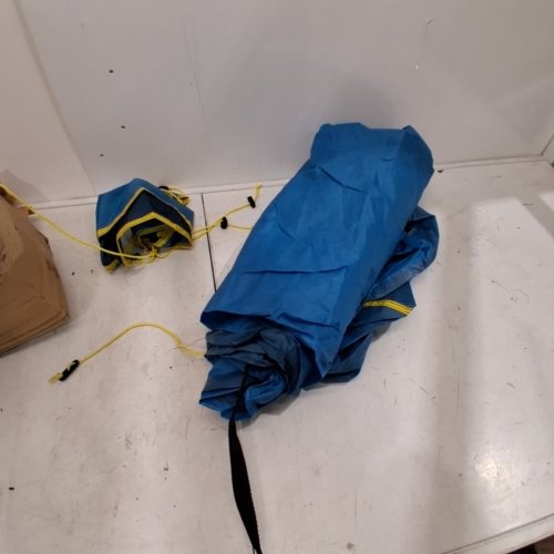 BPS 8-PERSON HYBRID TUNNEL TENT WITH SCREEN PORCH - 14FT X 8FT X 78" - BLUE/YELLOW image 6