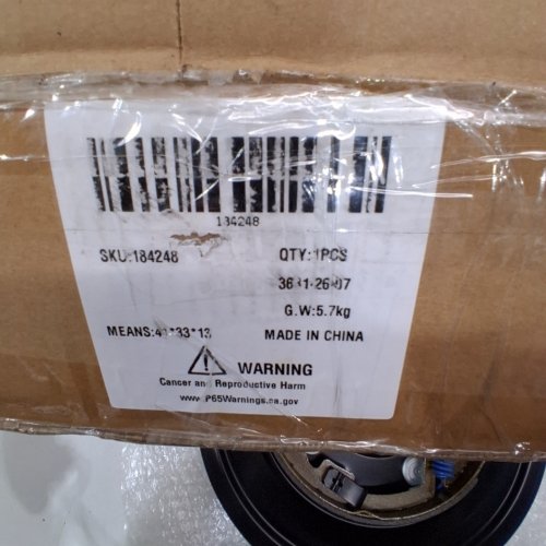 REAR DRIVER SIDE BRAKE BACKING PLATE FOR SELECT DODGE RAM MODELS - BLACK (MODEL: 184248) image 3