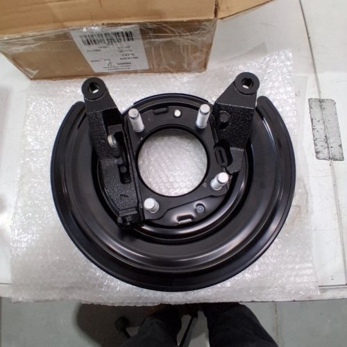 REAR DRIVER SIDE BRAKE BACKING PLATE FOR SELECT DODGE RAM MODELS - BLACK (MODEL: 184248) image 5