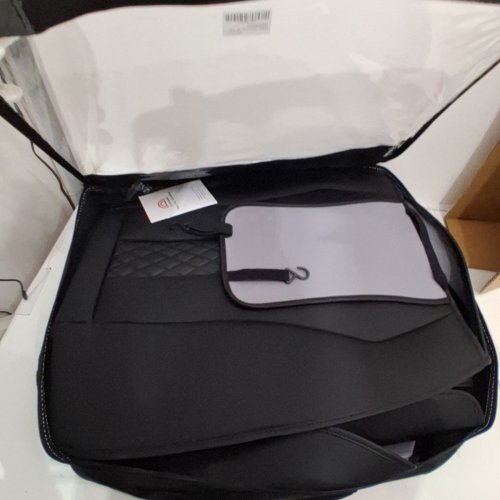 COVORADO REAR CAR SEAT COVER - UNIVERSAL - BLACK (MODEL : B8839) image 3