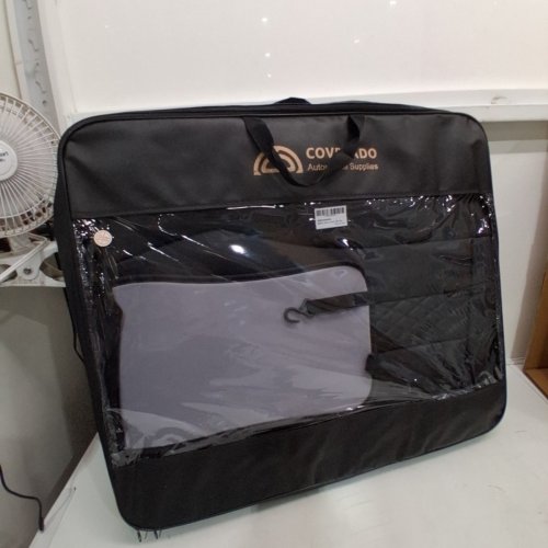 COVORADO REAR CAR SEAT COVER - UNIVERSAL - BLACK (MODEL : B8839) image 5