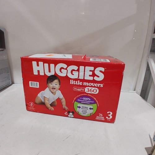 76PK HUGGIES LITTLE MOVERS DIAPERS OUTSTANDING ACTIVE FIT - SIZE 3 - DISNEY LION KING image 3
