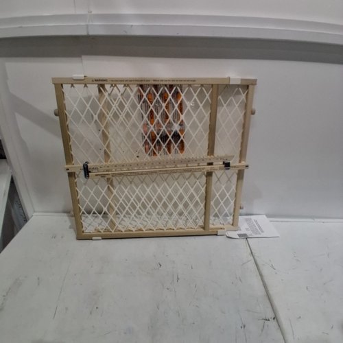 NORTH STATES SUPER GATE QUICK FIT OVAL MESH GATE - 23"X26.5"- 42" - WHITE (MODEL: 4660) image 2