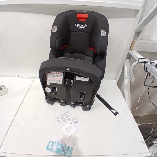 GRACO TRANZITIONS 3-IN-1 HARNESS/HIGHBACK/BACKLESS BOOSTER CAR SEAT - 100LBS MAX/CAP - PROOF/BLACK (MODEL: 2035724) image 3