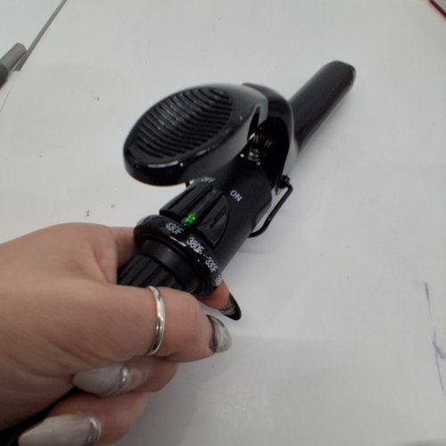BABYLISSPRO CERAMIC CURLING IRON WITH SPRING HANDLE - 1" - BLACK (MODEL: BABC100SNC) image 3