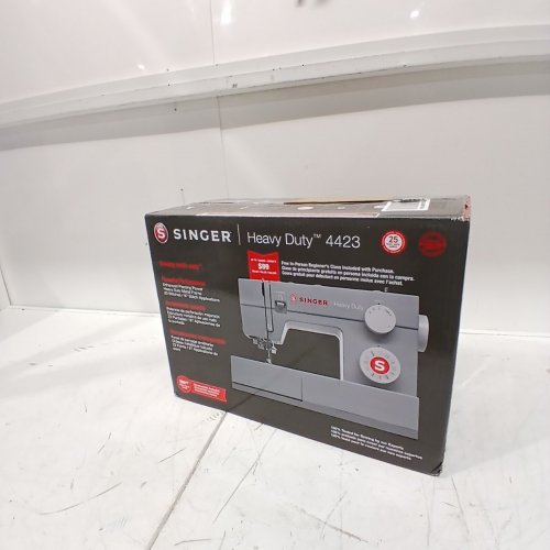 SINGER HEAVY DUTY HIGH SPEED SEWING MACHINE - GREY (MODEL: 4423) image 2