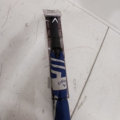 CALLAWAY AUTO OPEN VENTED GOLF UMBRELLA - 62" DIAMETER - BLACK/BLUE (MODEL: 1999755) image 3