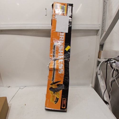 (TOOL ONLY) THAGBRCO HEDGE TRIMMER COMPATIBLE FOR DEWALT BATTERYS - 22" 1600 RPM 20 V - WHITE/GREEN image 6