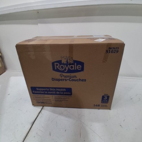 112PK ROYALE PREMIUM DISPOSABLE DIAPERS - SIZE 3 (MODEL: 51029) image 4