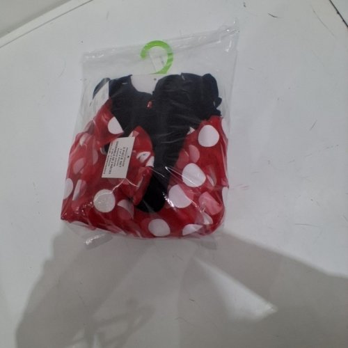BABY DISGUISE MINNIE MOUSE COSTUME - 12-18 MONTHS - RED BLACK image 3
