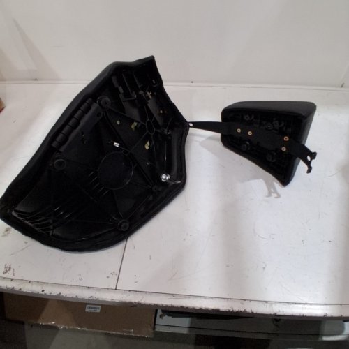 2PC HDBUBALUS QUILTED MOTORCYCLE SEAT WITH PASSENGER CUSHION - FITS HARLEY DAVIDSON RH975 / RH975S 2022-CURRENT - BLACK (MODEL: RECACB0152021) image 3