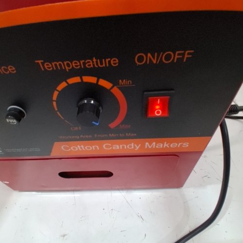 VEVOR COMMERCIAL XL COTTON CANDY MAKER MACHINE - RED/BLACK, (MODEL: MHTJJPZY01) image 2