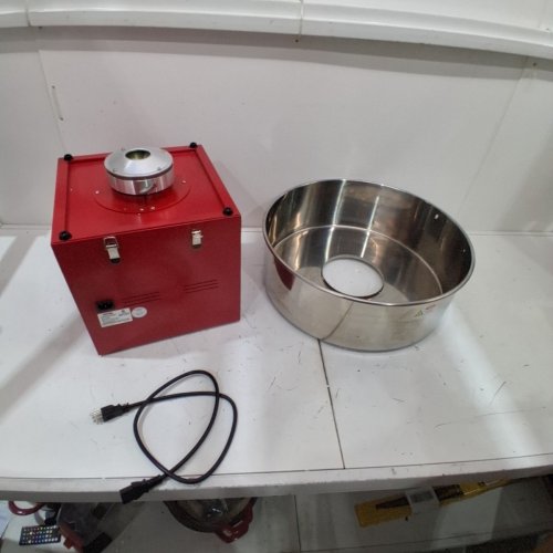 VEVOR COMMERCIAL XL COTTON CANDY MAKER MACHINE - RED/BLACK, (MODEL: MHTJJPZY01) image 4