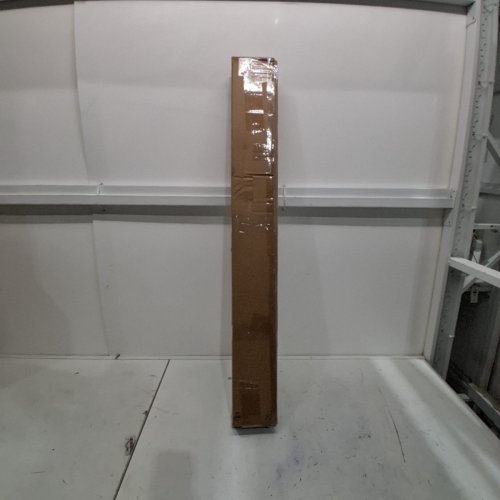 AMAZON BASICS 1" CURTAIN ROD WITH ROUND FINALS - 36" TO 72" - NICKEL image 3