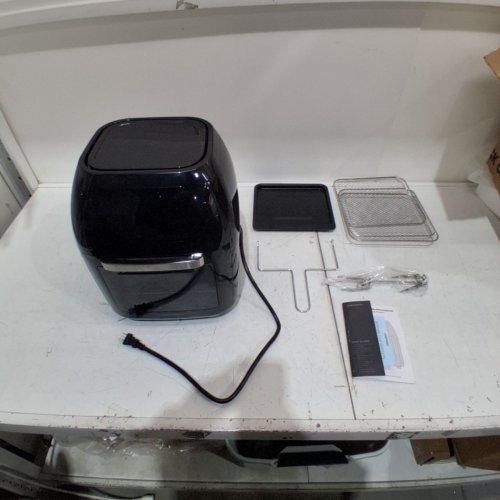 CHEFMAN MULTI-FUNCTIONAL AIR FRYER OVEN WITH TOUCH SCREEN CONTROLS - 10QT - BLACK (MODEL: RJ38-10-RDO-V2-AM) image 3