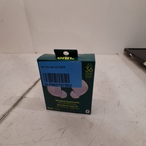 ONN. WIRELESS BLUETOOTH EARPHONES WITH ADAPTIVE NOISE CANCELLATION & CHARGING CASE - LILAC (MODEL: AALAV100074914) image 4