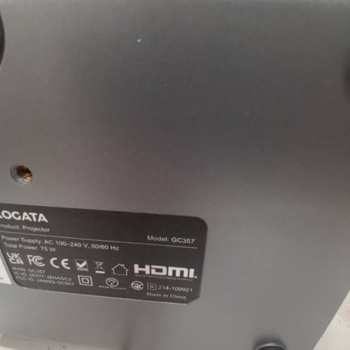 KOGATA PROJECTOR - 75W- 100-240 V - SILVER (MODEL: GC357) image 3