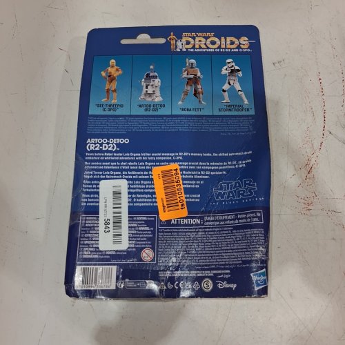 KENNER STAR WARS DROIDS THE BLACK SERIES ARTOO-DETOO (R2-D2) ACTION FIGURE - WHITE AND BLUE image 2