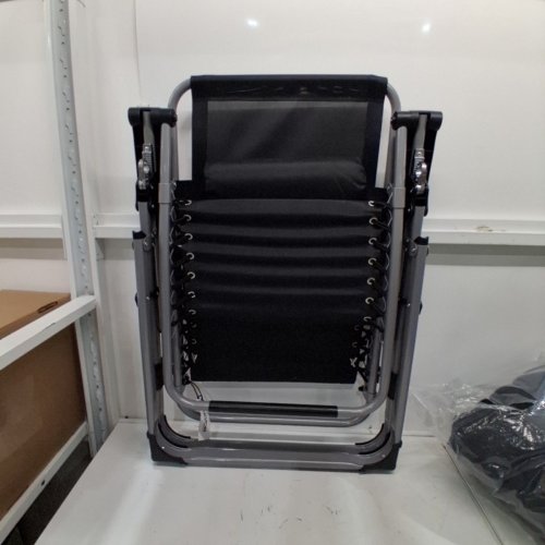 VEVOR ZERO GRAVITY RECLINER LOUNGE CHAIR - 33" - BLACK - (MODEL: image 4