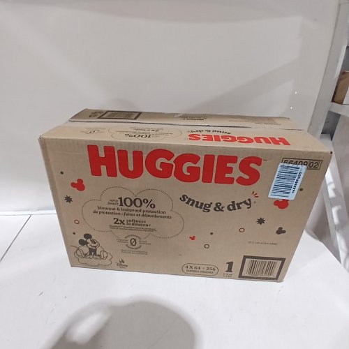 256PK HUGGIES SNUG & DRY BABY DIAPERS - SIZE 1 image 3