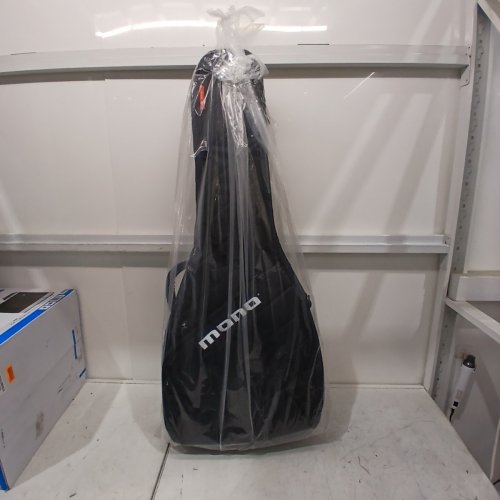 MONO M80 VERTIGO ACOUSTIC GUITAR HYBRID GIG BAG - BACKPACK CARRY STRAPS - 42" - BLACK (MODEL M80-VAD-BLK) image 3