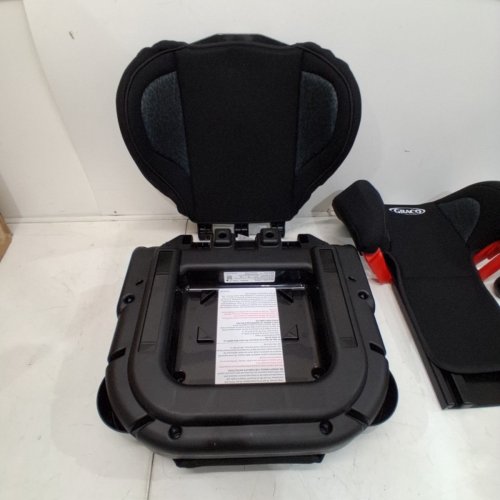 GRACO 2-IN-1 TURBOBOOSTER HIGHBACK TO BACKLESS BOOSTER CAR SEAT - 40-100LB MAX - BLACK (MODEL: 2168325) image 5