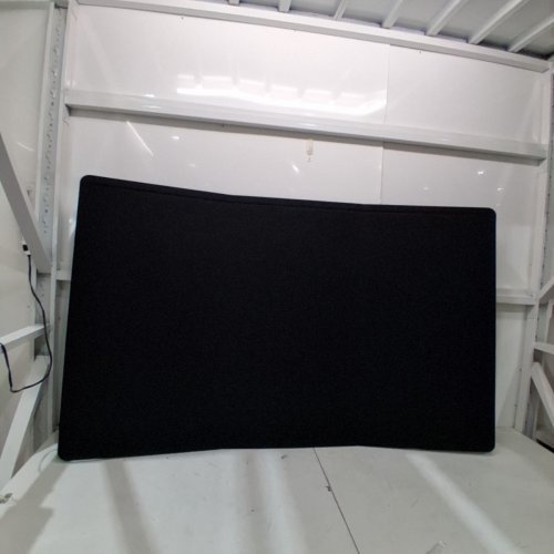 FELT CORK BULLETIN BOARD - 60" X 36" - BLACK image 2