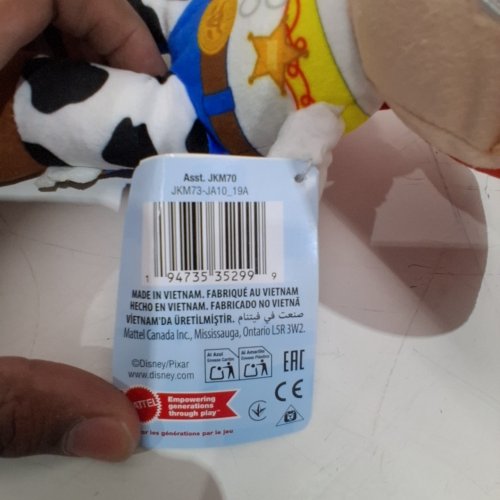 MATTEL DISNEY AND PIXAR TOY STORY 5 JESSIE PLUSH TOY - 8" - MULTICOLOR image 2