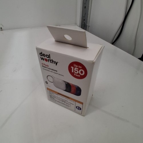 4PC DEALWORTHY ITEM LOCATORS - COMPATIBLE WITH APPLE FINDMY - 150FT RANGE - ASSORTED COLOURS image 2