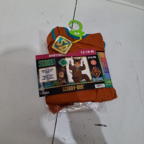 INFANT RUBIES SCOOBY-DOO "SCOOB" COSTUME - 12-18 MONTHS - BROWN image 2