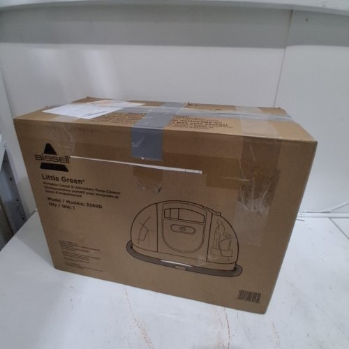 LITTLE GREEN PORTABLE CARPET/SPOT CLEANER- GREEN/BLACK (MODEL: 3369D) image 5