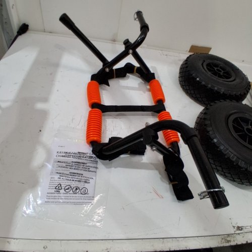 PELICAN SPORT UNIVERSAL CANOE, KAYAK & STAND UP PADDLE SUP CART CARRIER - 110LB CAP -BLACK (MODEL: PS3042) image 3