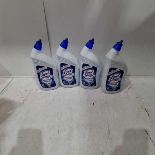4PK LYSOL ADVANCED TOILET BOWL CLEANER - 946ML/BOTTLE (MODEL: 937319) image 2